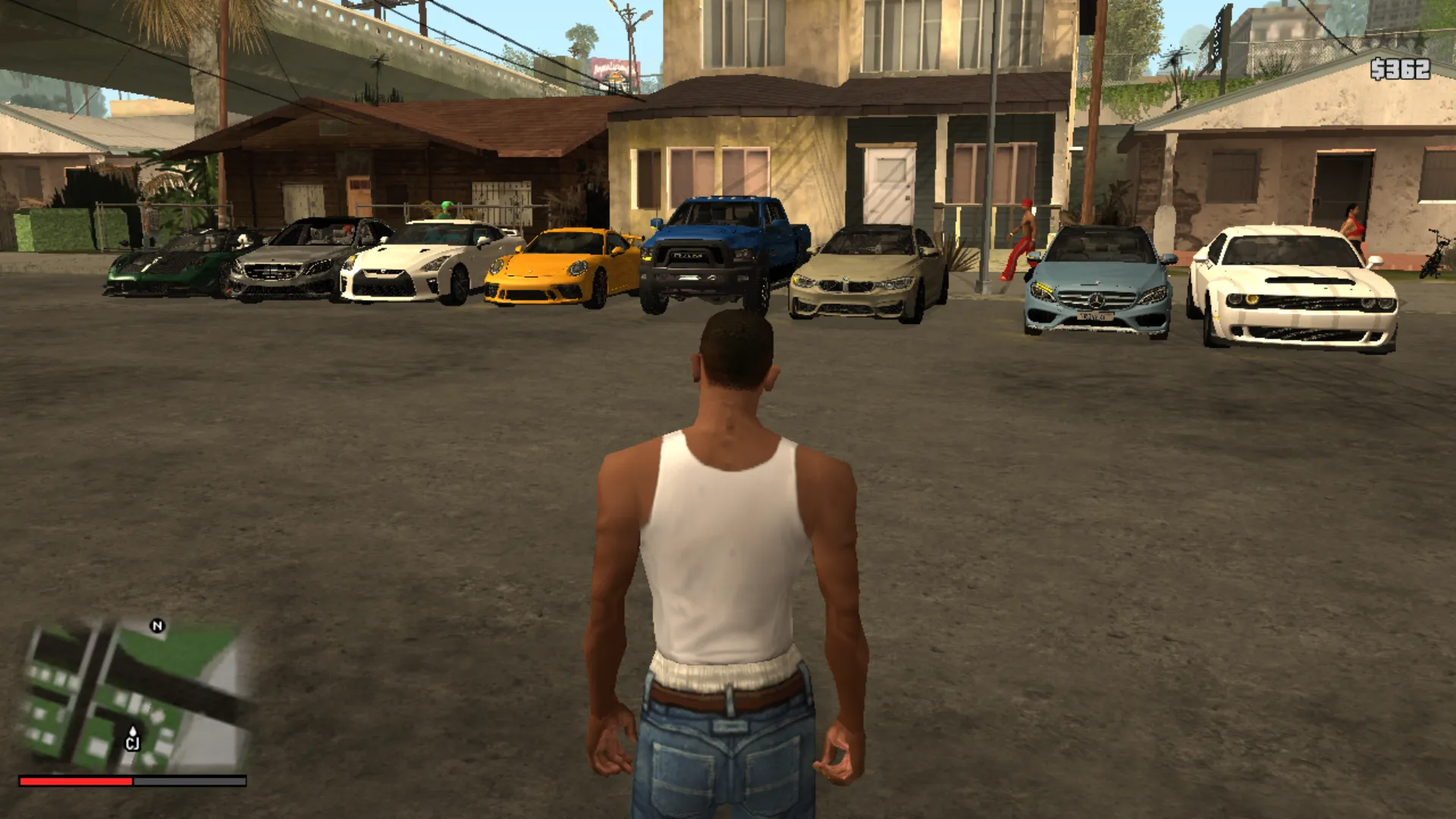 GTA San Andreas night graphics screenshot 9